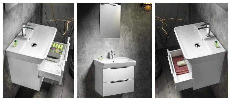 Skrinky s umyvadlom Bruckner